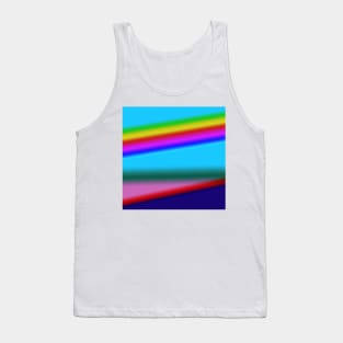 red blue green texture art Tank Top